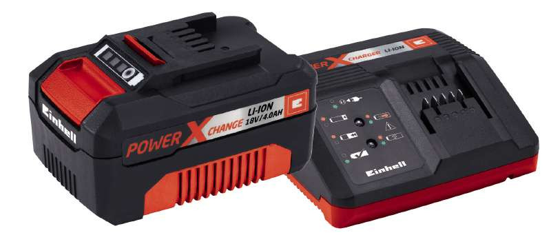 Kit batterie et chargeur - Power X-Change - 18 V - 4,0 Ah - Lithium-Ion