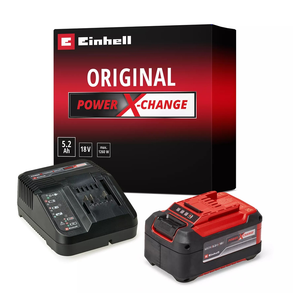 Kit de démarrage PXC 5,2 Ah - Batterie 18V - 5,2Ah - lithium-ion - chargeur rapide