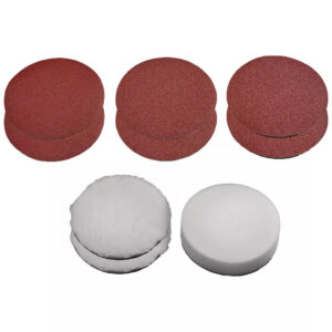 Kit de polissage et de ponçage Ø 150 mm - 10 pièces