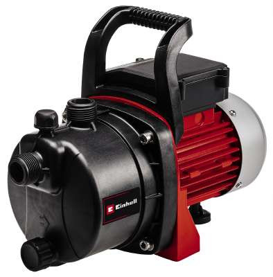 Kit pompe d’arrosage 650 W - Débit 3 800 L/h - Pression 3,6 bar - Hauteur de refoulement 36 m - Avec tuyaux et pistolet pulvéris