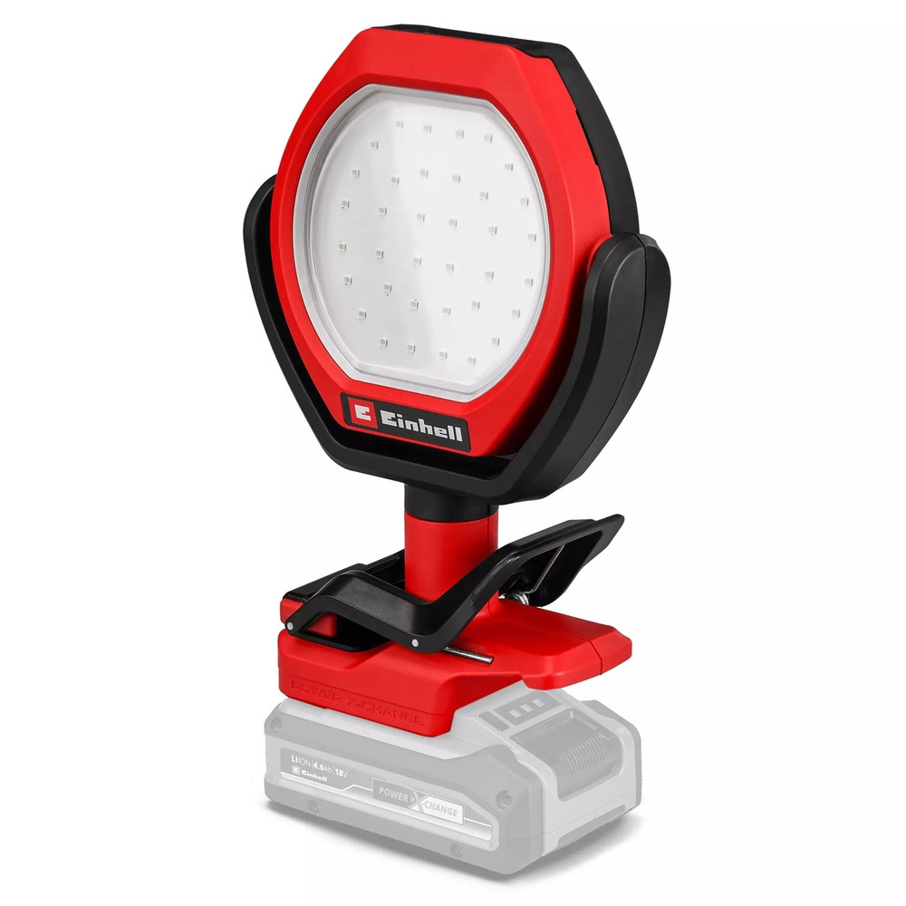 Lampe d'extérieur GC-OL 18/1500 Li-Solo - LED 1500 lm - tête réglable - Power X-Change - sans batterie/chargeur