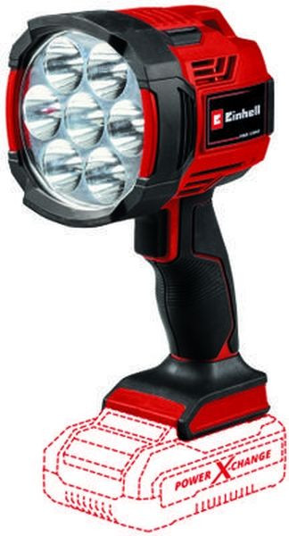 Lampe torche sans fil TE-CL 18/2500 LiAC - 7 LED - 2 500 lumens - 6500 K - sans batterie