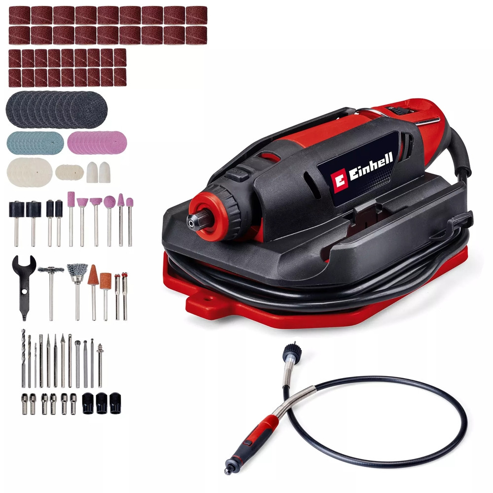Outil de meulage et de gravure - TC-MT 150 E - 150 W - 10 000-35 000 tr/min - 117 accessoires