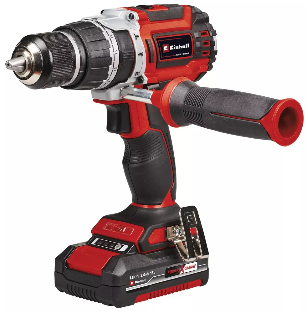Perceuse-visseuse percussion TP-CD 18/60 Li-i BL (1x2,0 Ah) - 18V - brushless - 60Nm - 2 vitesses
