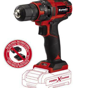 Perceuse-visseuse sans fil 18 V - 35 Nm - Mandrin 10 mm - Variateur électronique - Coffret - Sans batterie ni chargeur