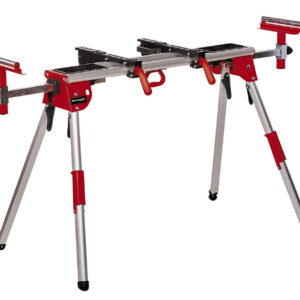 Piètement stationnaire universel en aluminium pour scies à onglet - charge 100 kg
