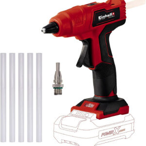 Pistolet à colle sans fil - TE-CG 18 Li - Solo - Power X-Change - Préchauffage 120s sans batterie ni chargeur