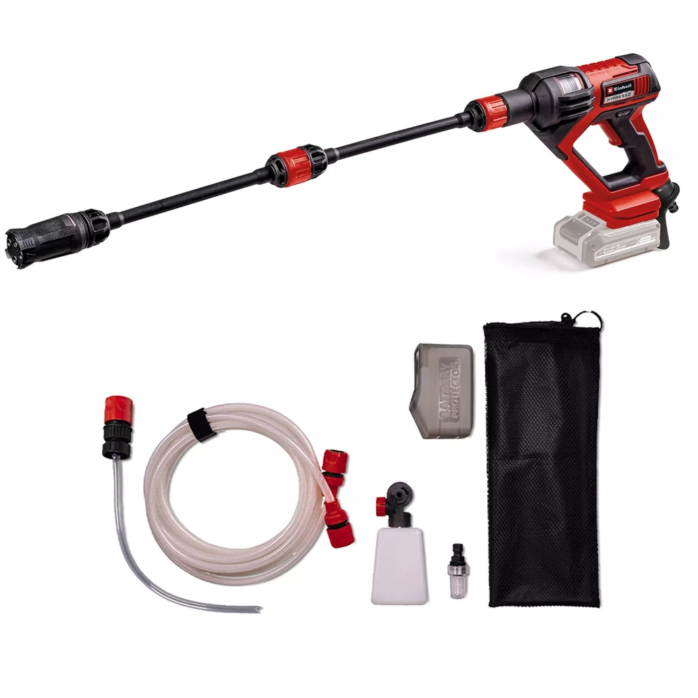 Pistolet-nettoyeur sans fil HYPRESSO 18/24-1 - 18V - 24 bar - débit 240L/h - buse 4 positions - mode Éco