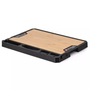 Plaque de travail E-Case - Plateau bambou - Établi mobile - Compatible système Einhell
