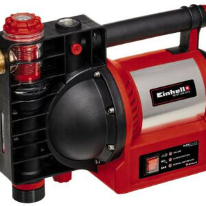 Pompe d’arrosage GE-GP 1246 N FS - 1200 W - Débit 4600 L/h - Pression max. 5 bar - Corps en acier inoxydable - Pré-filtre avec c
