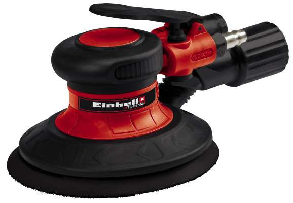 Ponceuse excentrique pneumatique 150 mm - Variateur de vitesse - Aspiration intégrée - 6 abrasifs - 6,3 bar