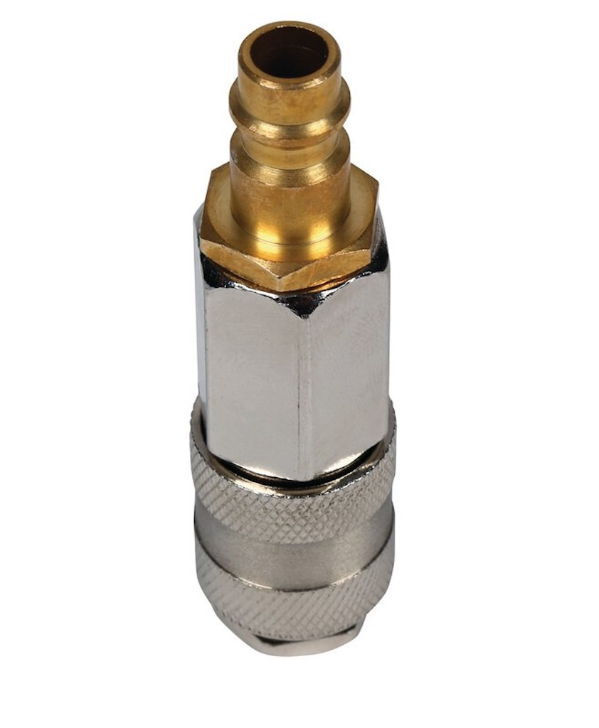 Raccord rapide pour compresseur - Euro/Orion - embout mâle cannelé laiton 1/4”