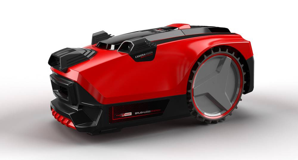 Robot-tondeuse caméra 500 m² - FREELEXO CAM 500 - Brushless 18 V - avec batterie 3,0 Ah