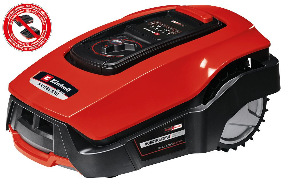 Robot-tondeuse - FREELEXO 450 BT Solo - 18 V - 450 m² - Bluetooth - coupe 18 cm - livré sans batterie
