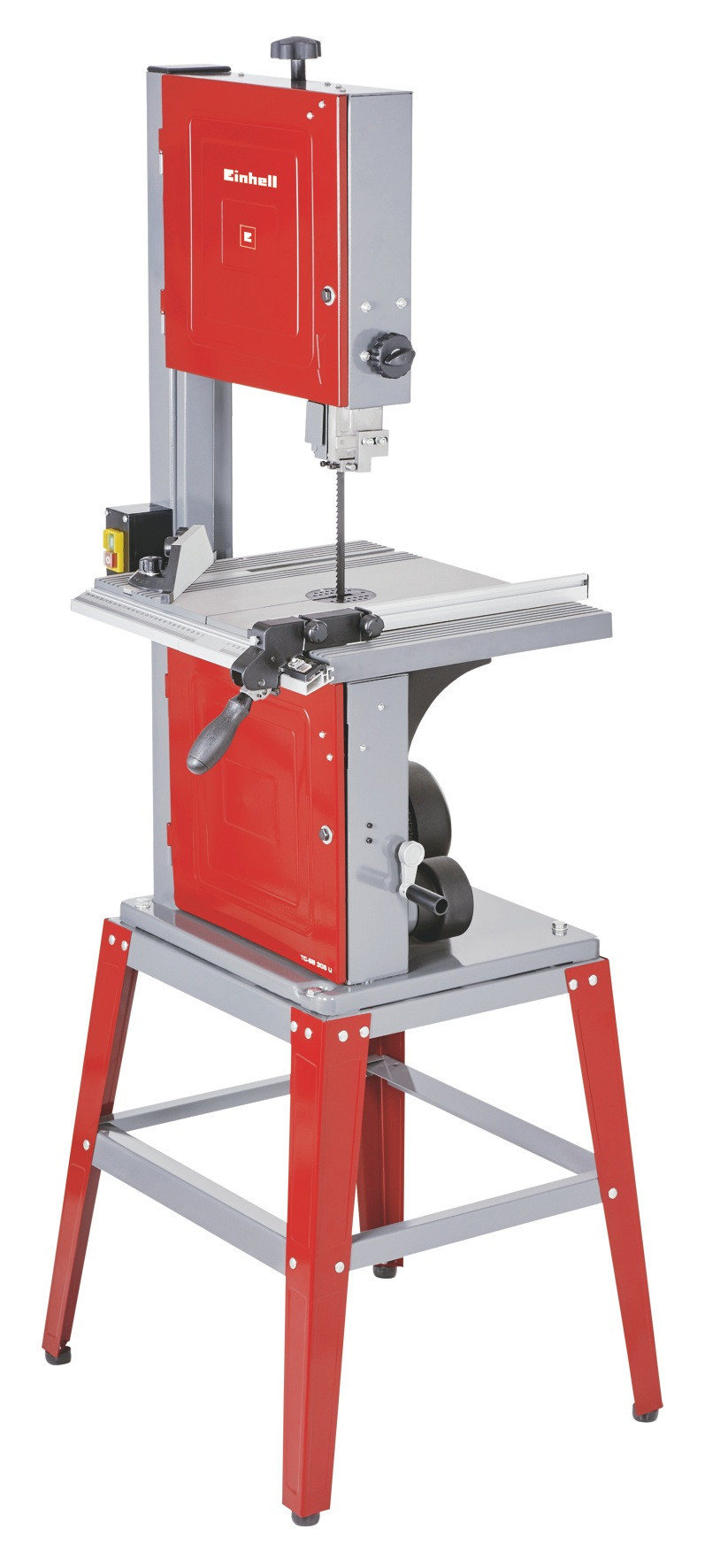 Scie à ruban stationnaire - TC-SB 305 U - 750 W - 2 vitesses - coupe 170 mm - table inclinable 45°