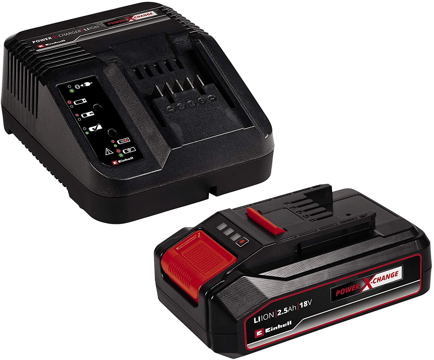 Starter-kit Power X-Change 18 V - Batterie 2,5 Ah + chargeur rapide inclus