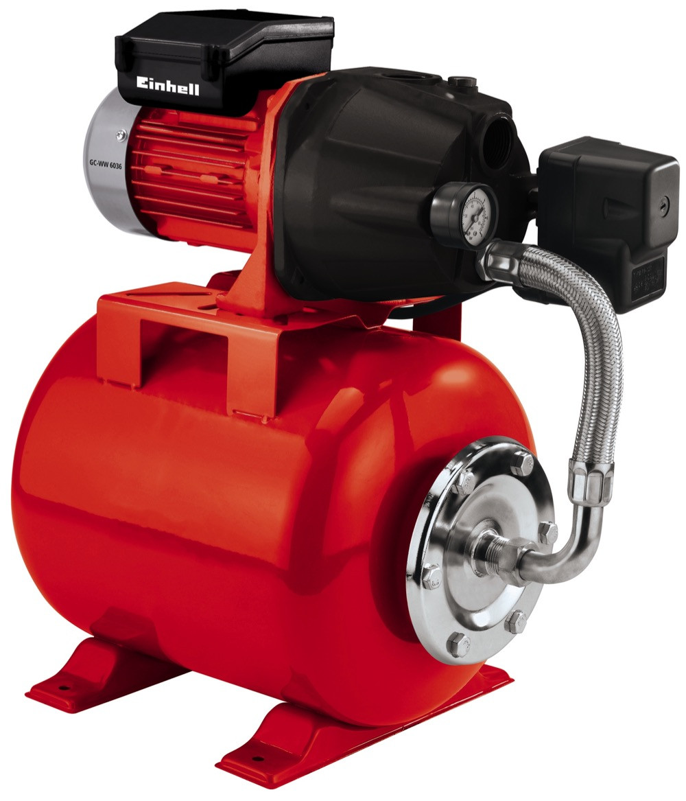 Surpresseur - GC-WW 6036 - Débit 3 600 l/h - Cuve 20 L