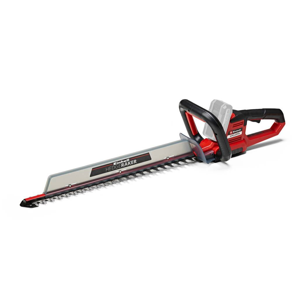 Taille-haies sans fil - ARCURRA - 18 V - Longueur de coupe 550 mm - Lames laser/diamant - Collecteur de taillures - Sans batteri