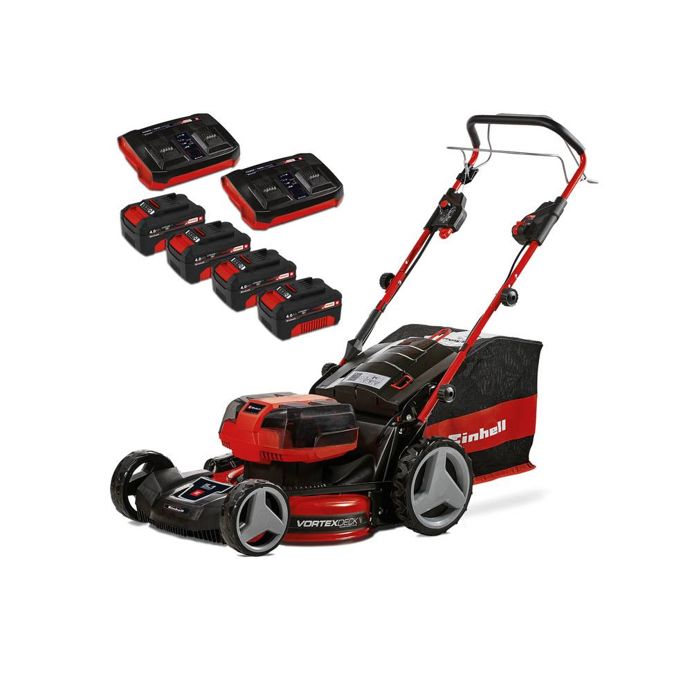 Tondeuse sans fil 47 cm - GE-CM 36/47 S HW Li - Brushless 36 V - 4 batteries 4,0 Ah - bac 75L - 700 m²
