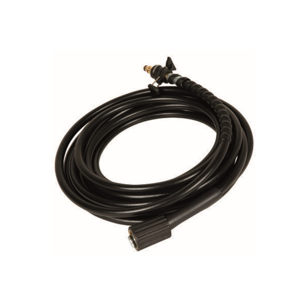 Tuyau d'extension flexible en PVC 6 m pour nettoyeur haute pression