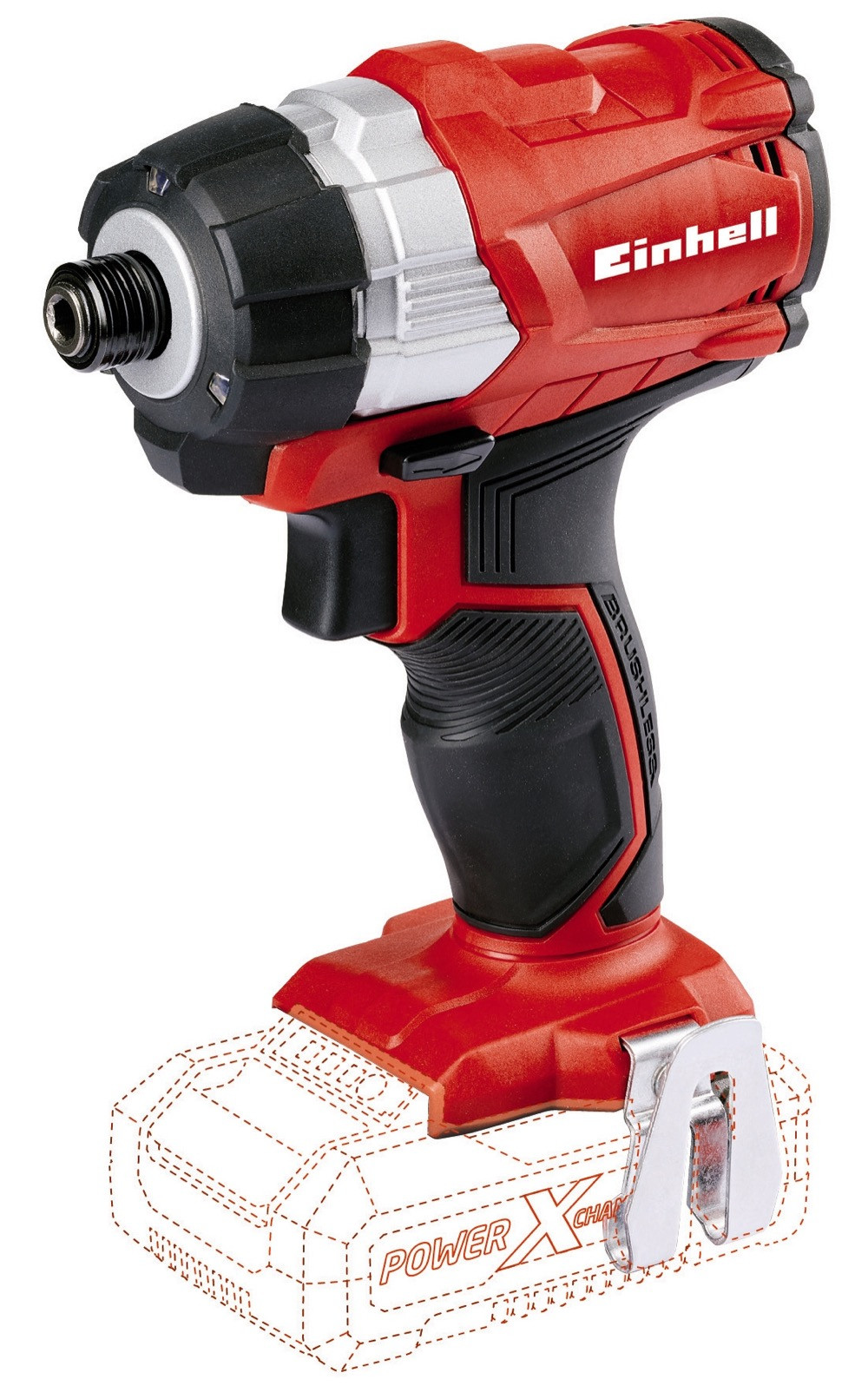Visseuse-clé à chocs sans fil TE-CI 18 Li Brushless-solo (sans batterie, ni chargeur) RECONDITIONNE