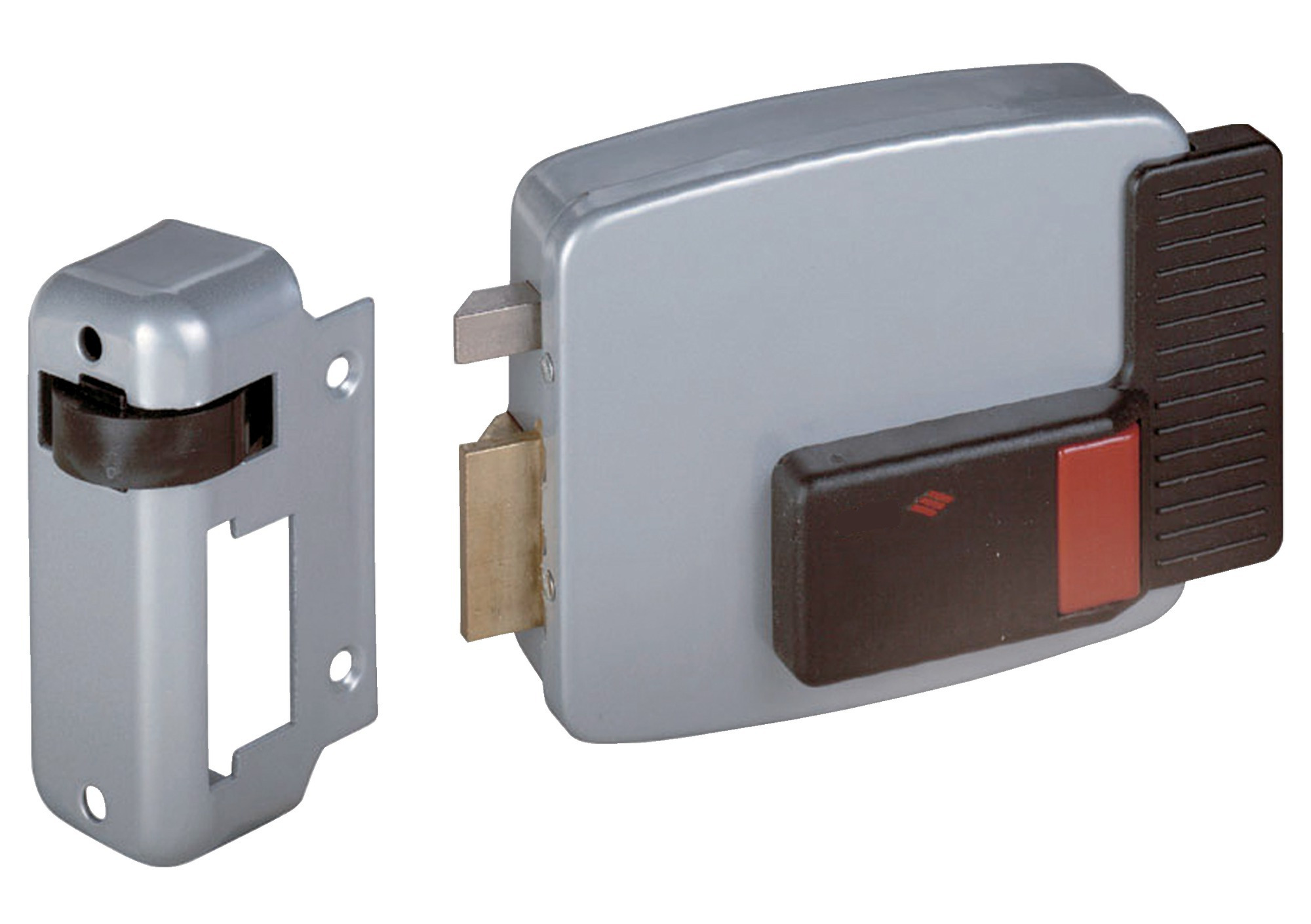 Electro-serrure à bouton gauche tirant 50 mm axe 60 mm CISA 11611 61 2