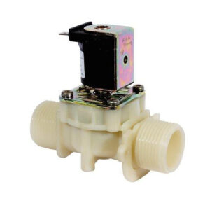 Electrovanne 12 V mâle-mâle 3/4'' pour WC Tempomatic DELABIE 429101
