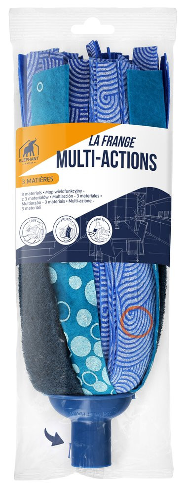 Recharge franges microfibres multi-actions elephant