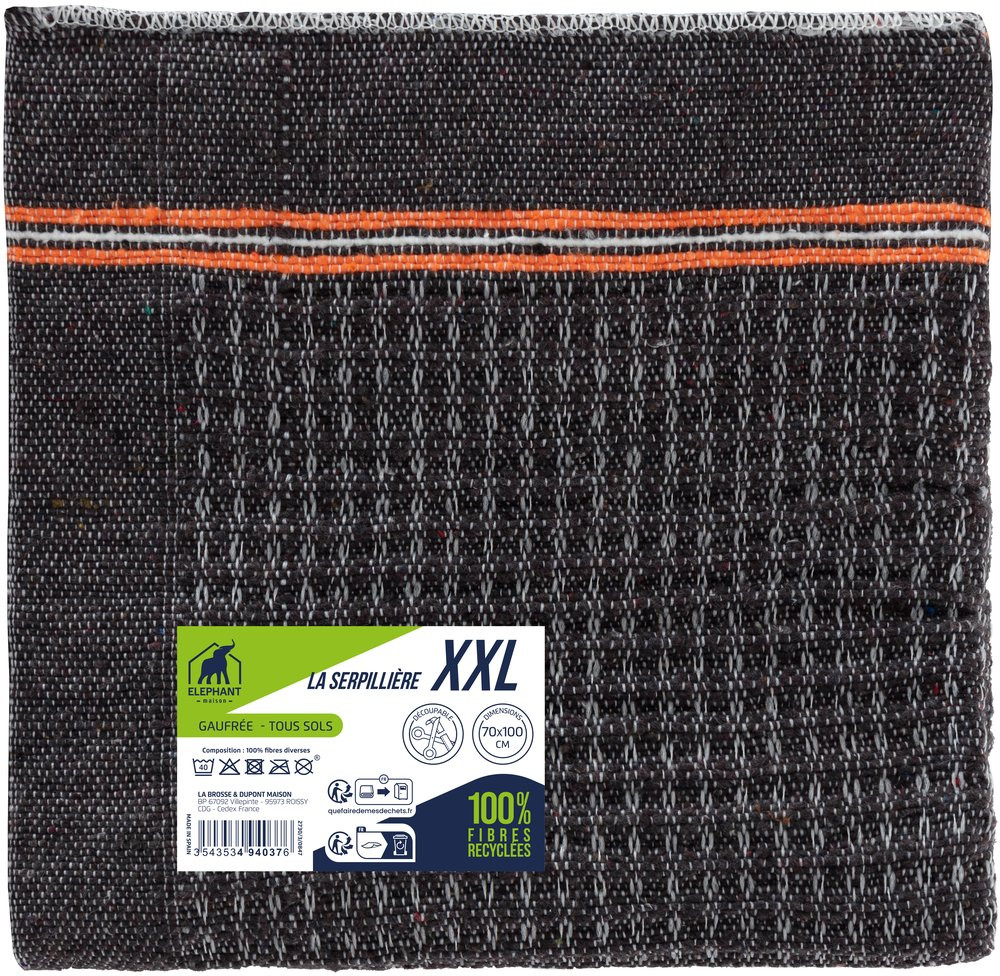 serpilliere gaufree xxl 100x70 elephant