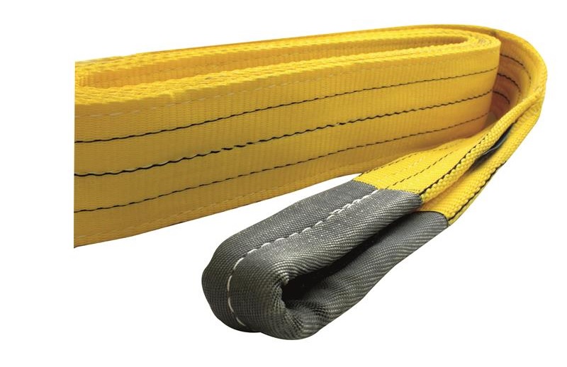 Elingue plate double 3T/2 m jaune MURTRA EAD 3000x2