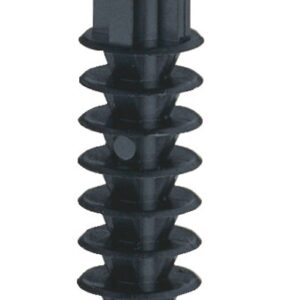 Embase à cheville standard COLSON pour perçage 8 mm noire LEGRAND 031955