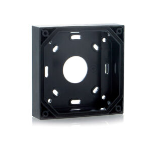 Embase simple pour mise en applique noir SALTO WRMBH1