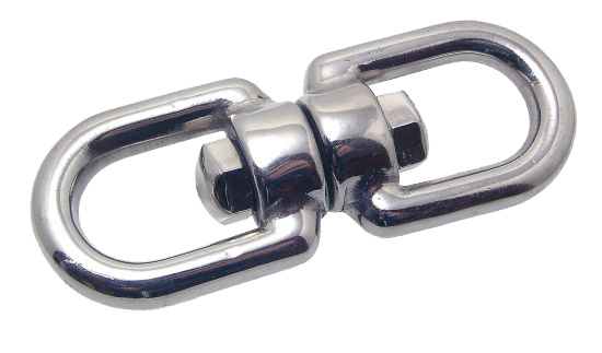Emerillon anneaux inox A4 8 mm boîte de 5 ACTON 649848