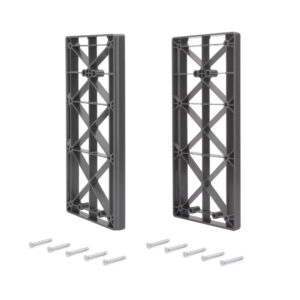Accessoire latéral pour penderie rabattable pour armoire Sway - Plastique - Titane