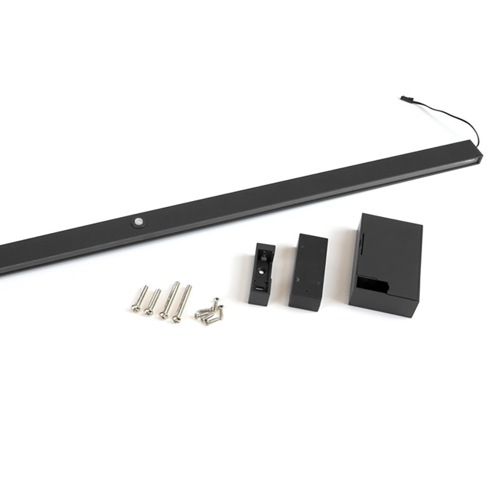 Barre de penderie Castor LED 558 mm - batterie amovible et détecteur de mouvement