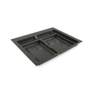 Base Recycle pour poubelles pour tiroir de cuisine, Module 600 mm, gris