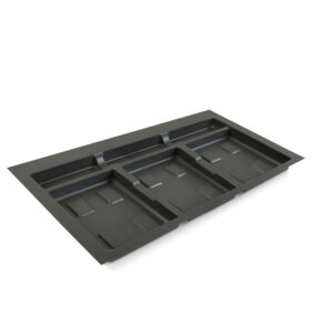 Base Recycle pour poubelles pour tiroir de cuisine, Module 800 mm, gris antracite