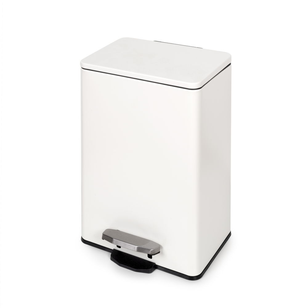 Conteneur rectangulaire extérieur pour le recyclage avec ouverture à pédale