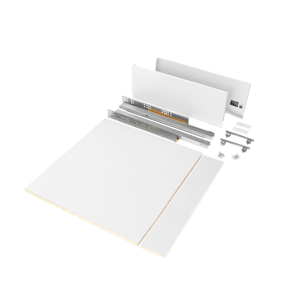 Kit de tiroir, cuisine et salle de bain Vertex - panneaux inclus, H 178 x M 600, blanc