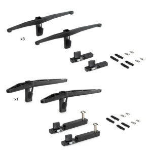 Kit Zero de supports pour étagères en bois et module
