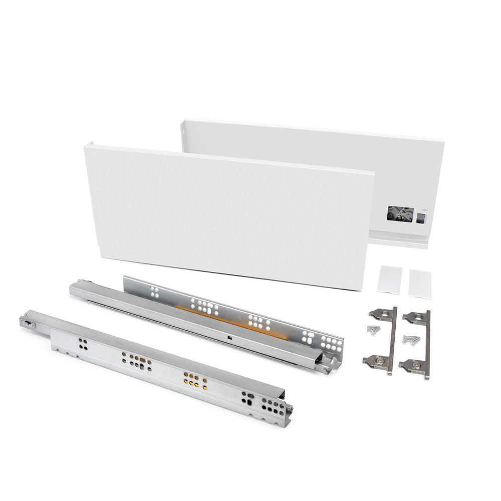 Lot de 20 charnières super pliantes X92 - fermeture souple et embases à visser- Acier- Nickelé