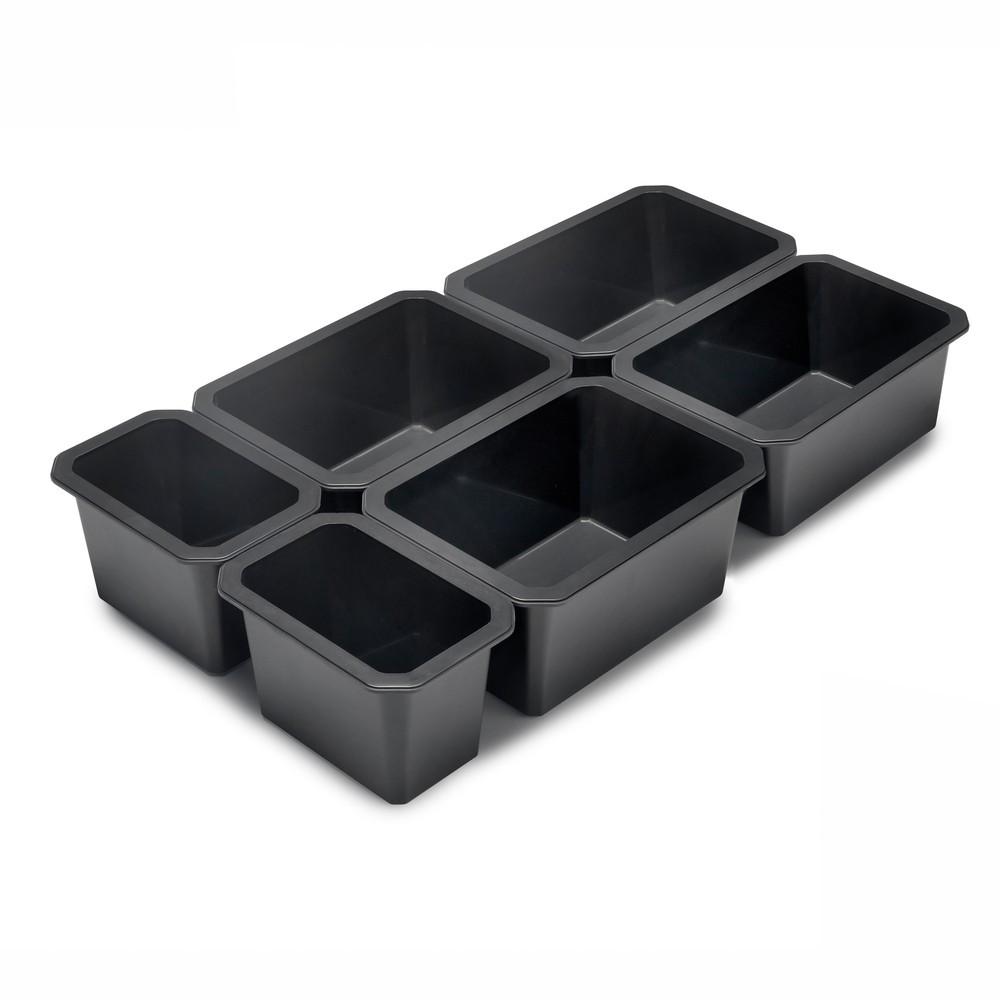 Lot de 5 poignées pour meubles Montréal- L192mm- Zamak- chromé