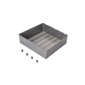 Panier métallique pour armoires et dressings Quartz -  440 (M60) -  Acier -  Titane