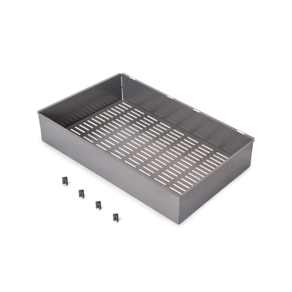 Panier métallique pour armoires et dressings Quartz - 640 (M80) - Acier - Titane