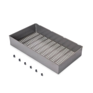 Panier métallique pour armoires et dressings Quartz -  740 (M90) -  Acier -  Titane