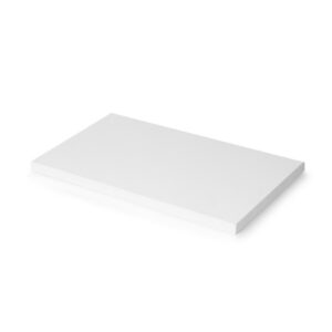 Plateaux de table - 900x500 - Peint en blanc - Bois