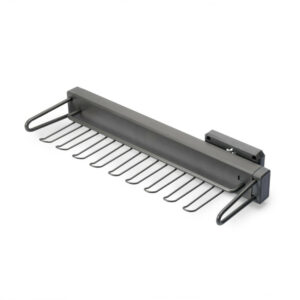Porta cravates latéral extractible Quartz -  Plastique et Aluminium -  Titane