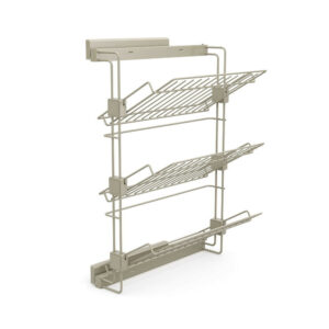 Porte-chaussures latéral coulissant pour placards et dressing, Gauche