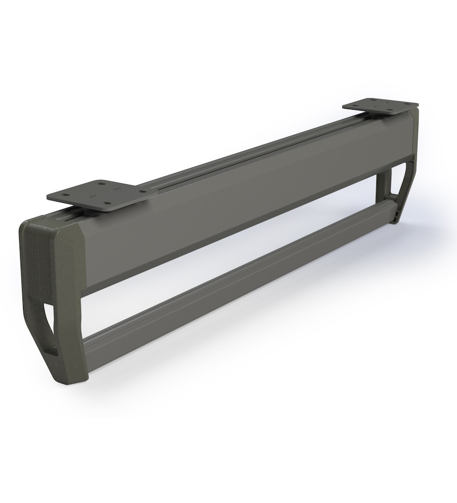Porte-vêtements extractible Quartz 460 mm - titane