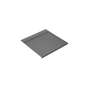 Protecteurs fond pour la cuisine Sink - M60 - 567x580mm - épaisseur de la planchet 16mm - découpable - Plastique - Gris an